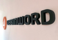 logo in polistirolo per ufficio webinword premium